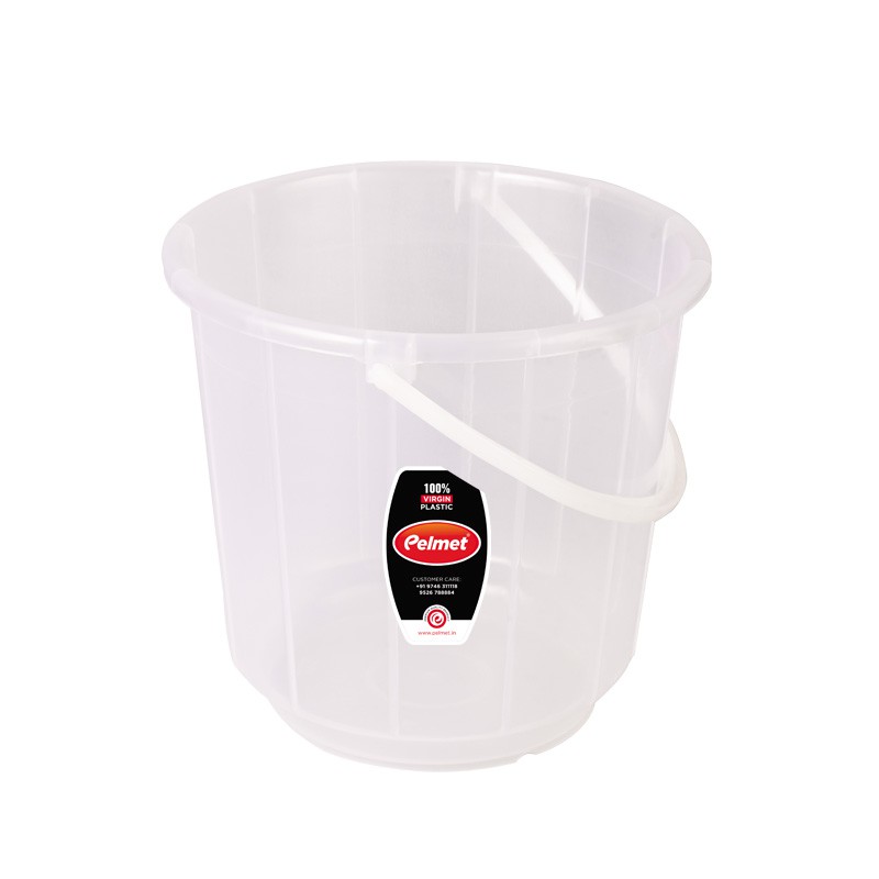 Clear Economy Bucket - Plain